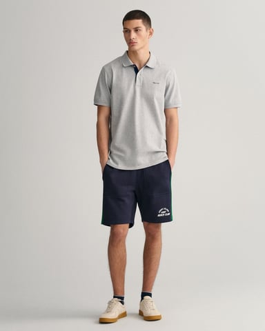 GANT Regular Fit Short Sleeve Contrast Pique Rugger