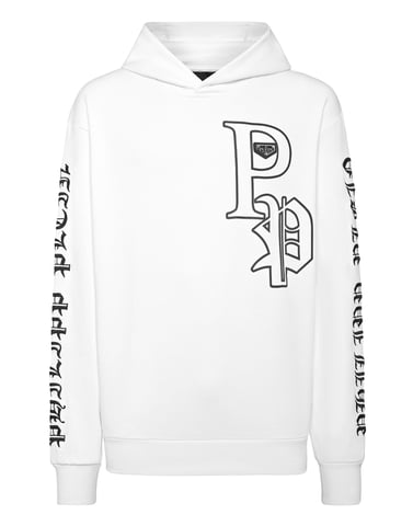 Hooded Sweatshirt Gothic Plein