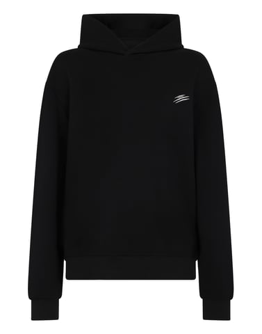 Fleece Hoodie Chrome Scratch