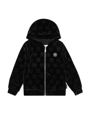 Hoodie Sweatjacket Monogram