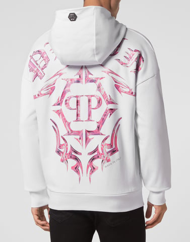 Hooded Sweatshirt Chrome