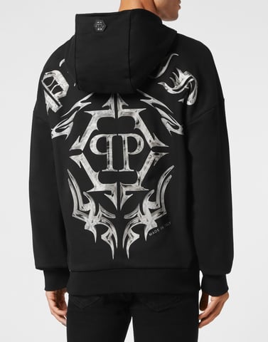 Hooded Sweatshirt Chrome