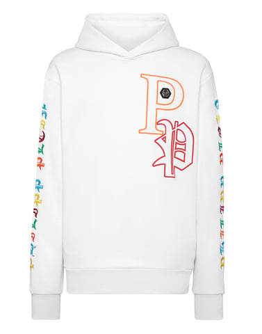Hooded Sweatshirt Gothic Plein