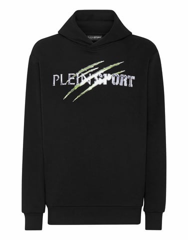 Hooded Sweatshirt Chrome Scratch