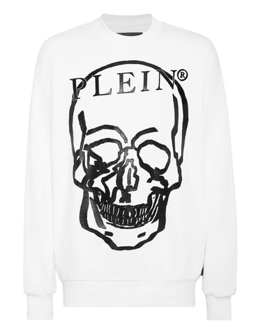 Sweatshirt Skull And Plein