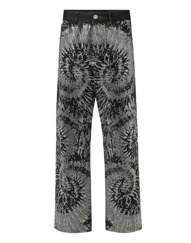 High Rise Jeans Tie Dye