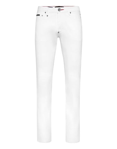 Denim Trousers Skull