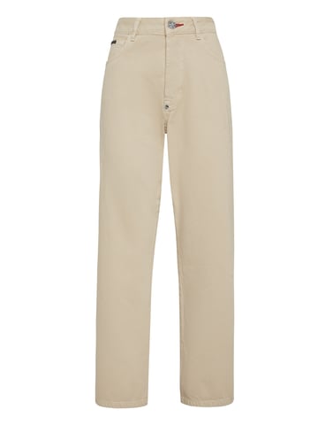 Denim Trousers Loose Fit Iconic Plein