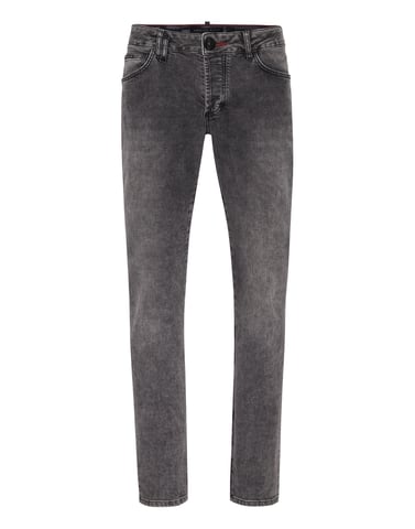 Jeans Straight Cut Camouflage