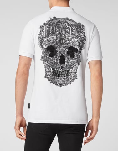 Polo Shirt Skull