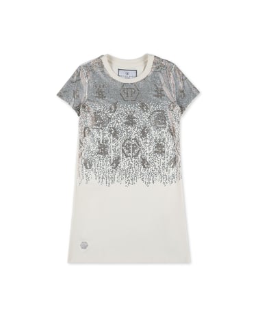 T-Shirt Short Dresses Monogram