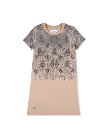 T-Shirt Short Dresses Monogram