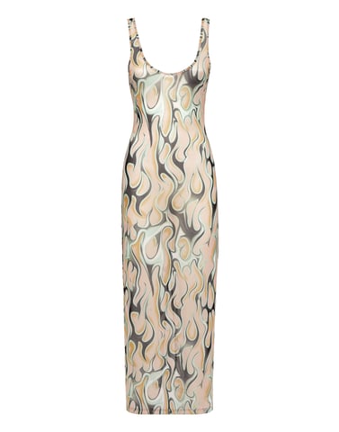 Long Dress Flame