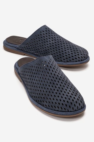 Melara Leather Slip On Mule