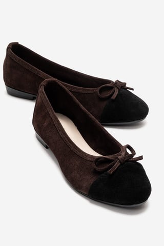 Boleo Leather Ballet Flat