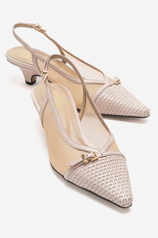 Laviera Mesh Slingback Pump