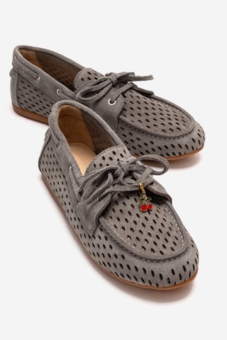 Stevo Leather Lace Up Loafer