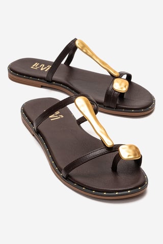 Tessa Leather Thong Sandal