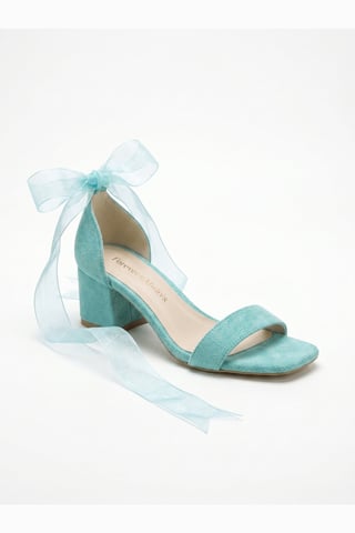 Rova Bow Block Heel Sandal