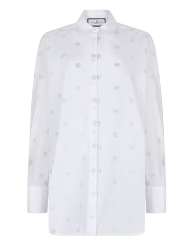 Regular Fit Shirt Monogram Crystal