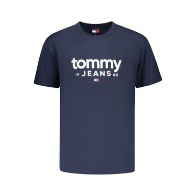 Tommy Hilfiger Blue Cotton Men's T-Shirt
