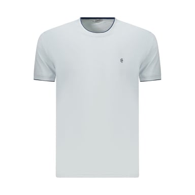 Coveri Moving Azzurro Cotton Mens TShirt