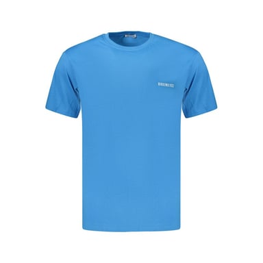 Bikkembergs Azzurro Cotton Men's T-Shirt