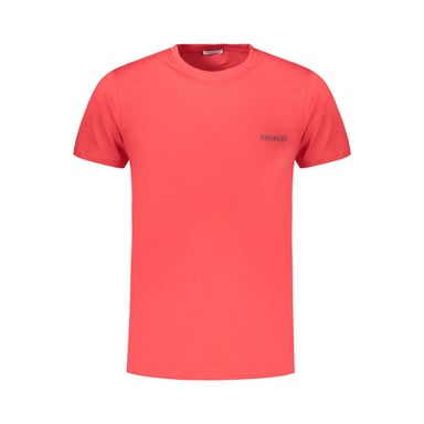 Bikkembergs Rosso Cotton Mens T-Shirt