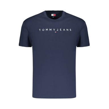 Tommy Hilfiger Blue Cotton Men's T-Shirt