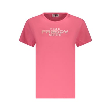 Freddy Pink Cotton Women's T-Shirt