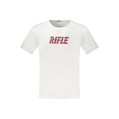 Rifle Bianco Cotton Uomo T-Shirt