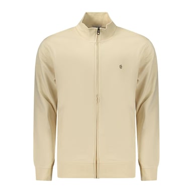 Coveri Moving Beige Cotton Men's Sweatshirt