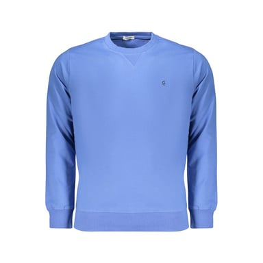 Coveri Moving Blue Cotton Men's Sweatshirt