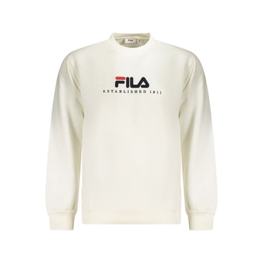 Fila White Cotton Men's Sweatshirt