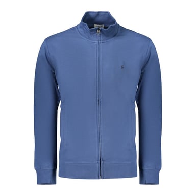 Coveri Moving Blue Cotton Men's Sweatshirt