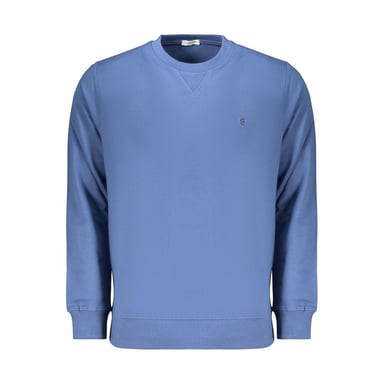 Coveri Moving Blue Cotton Men's Sweatshirt