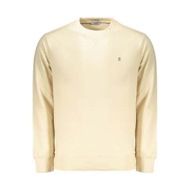 Coveri Moving Beige Cotton Men's Sweatshirt