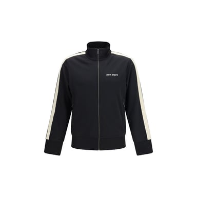 Palm Angels Black Polyester Shell Jacket
