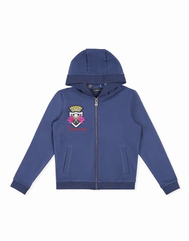 Hooded Sweatjacket Statement