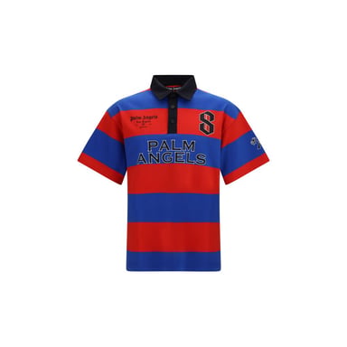 Palm Angels Multicolor Cotton Polo Shirt