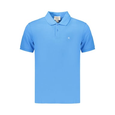 Calvin Klein Azzurro Cotton Men's Polo