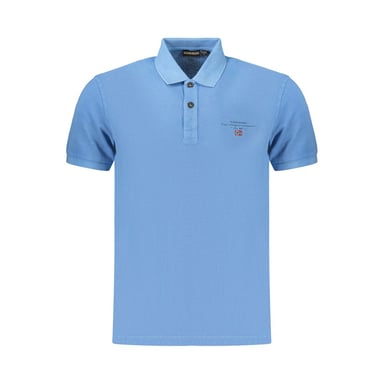 Napapijri Azzurro Katoenen Polo voor Mannen