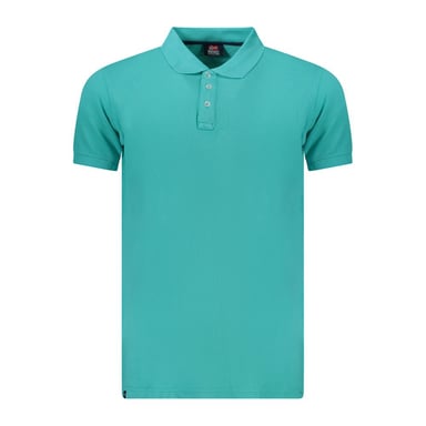 Norway 1963 Azzurro Cotton Men Polo