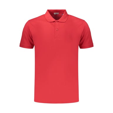 Coveri Moving Red Cotton Men's Polo