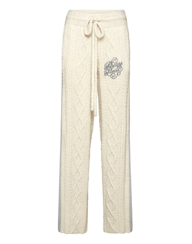 Knit Jogging Trousers Signature