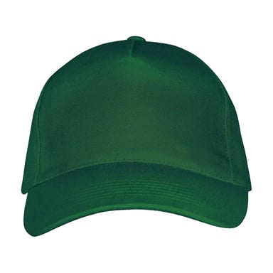 SOLS Long Beach 5 Panel Baseball Cap (Bottle Green)