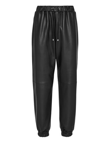 Leather Joggers