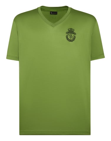T-Shirt V-Neck Crest