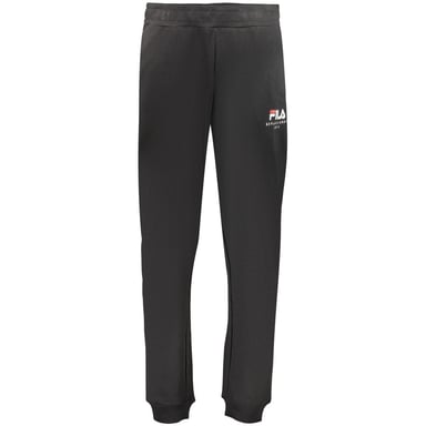 Fila Black Cotton Mens Trousers