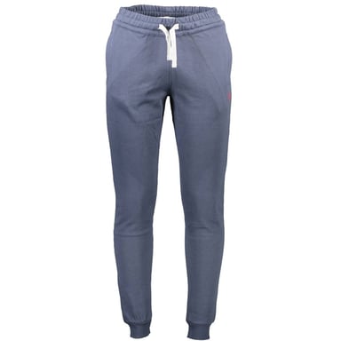 U.S. POLO ASSN. Blue Cotton Men's Trouser